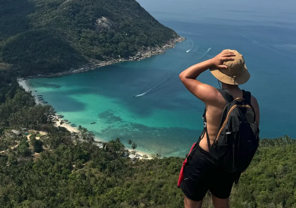 Lincoli em Koh Phangan, na Tailândia